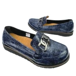 Mokasyny damskie HIGO 2224 BLUE-18-3