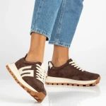 Sneakersy damskie Filippo DP6743/26 D BR brązowe-3