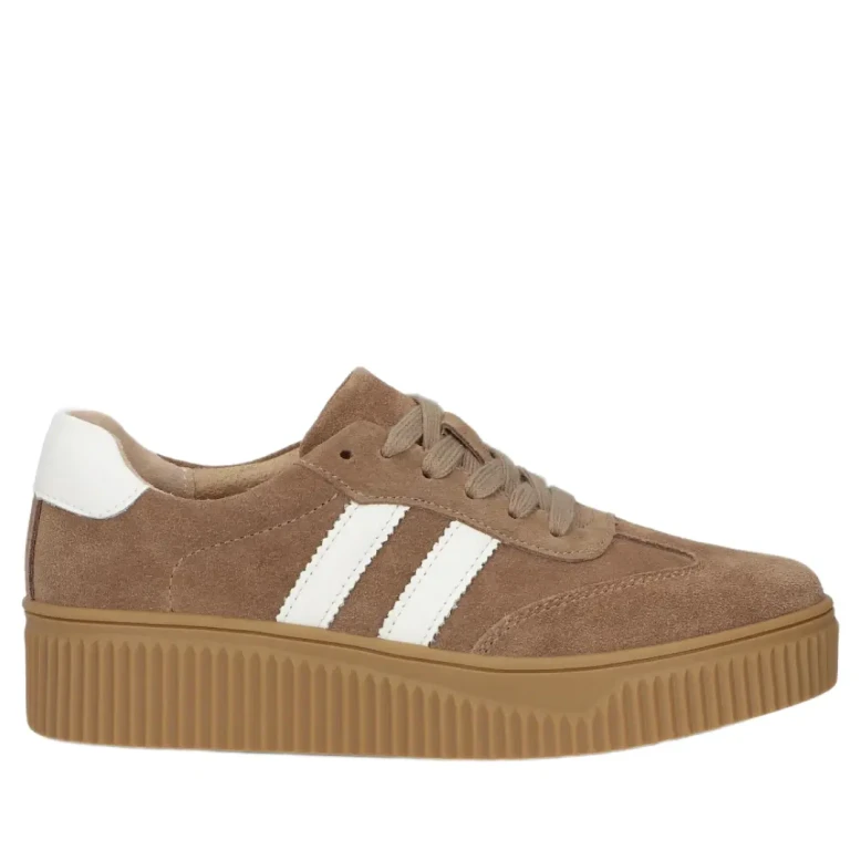 Sneakersy damskie Filippo DP6776/26 BE WH brązowe-1