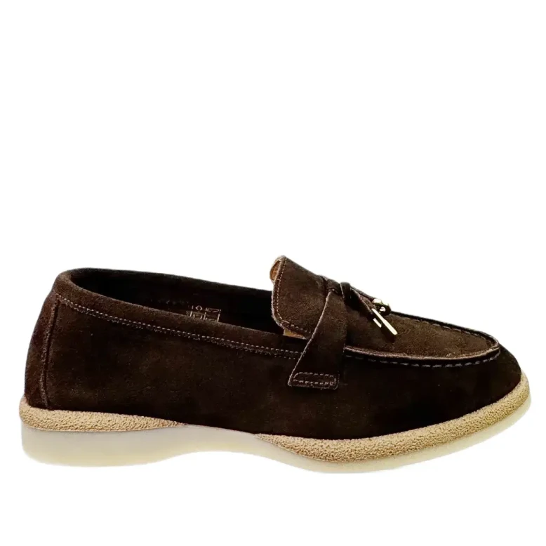 Mokasyny damskie Boccato 803.3890 brąz-1