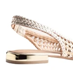 Baleriny damskie Gioseppo Wendell 79105-P platyna-4