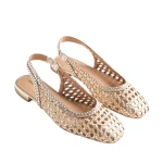 Baleriny damskie Gioseppo Wendell 79105-P platyna-2