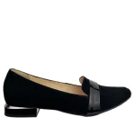 Baleriny damskie skórzane Arka Bioeco 5971/0026/0083 czarne-1