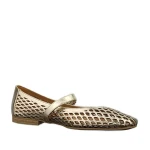 Baleriny damskie Boccato 0436 00301 2041 złote-2
