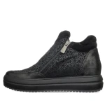 Sneakersy damskie IGI&CO 4658300 negro-4