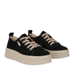 Sneakersy damskie Filippo DP6122/26 BK BE czarne-5
