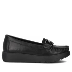 Mokasyny damskie Filippo DP6827/25 BK czarne-1