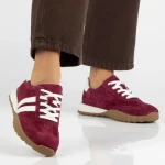 Sneakersy damskie Filippo DP7534/26 BG bordowe-3