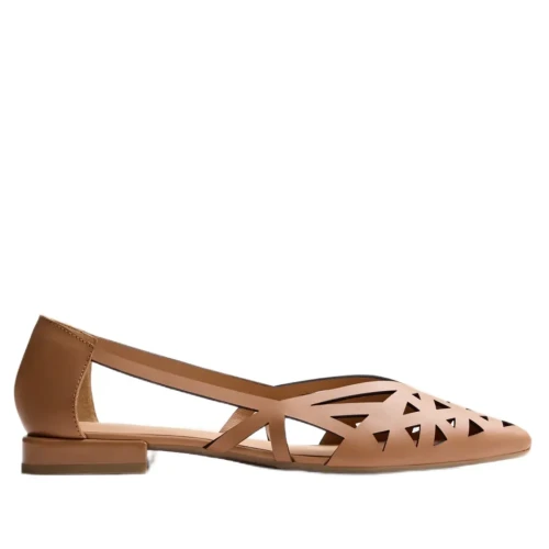 Baleriny damskie Gioseppo Bumala 78218-P camel