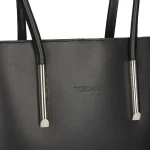 Torebka damska skórzana Toscanio 16196 czarna-5