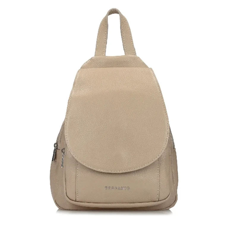 Plecak damska Toscanio A186 beż D0-1