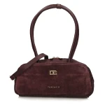 Torebka damska skórzana Toscanio G153 bordo D54-1