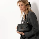 Torebka damska Toscanio F206 czerwona D10-2