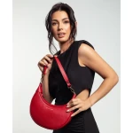 Torebka damska Toscanio F66 czerwona D10-3