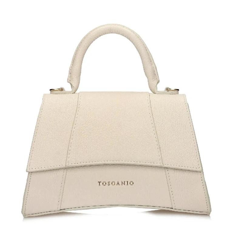 Torebka damska Toscanio F65 krem D37-1