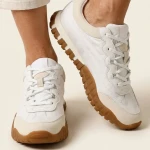 Sneakersy damskie Artiker 58C1284 biało-beżowe-3