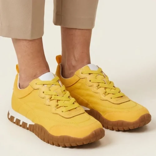 Sneakersy damskie Artiker 58C1285 żółte