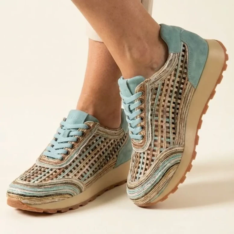 Sneakersy damskie Artiker 558C1289 niebieskie-1