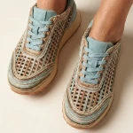 Sneakersy damskie Artiker 558C1289 niebieskie-2