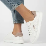 Sneakersy damskie Filippo DP 6738/26 WH BE -3