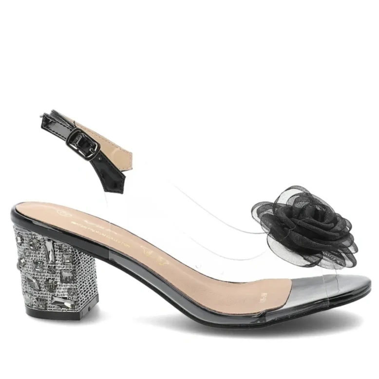 Sandały damskie S.Barski MR61-9011 black-1