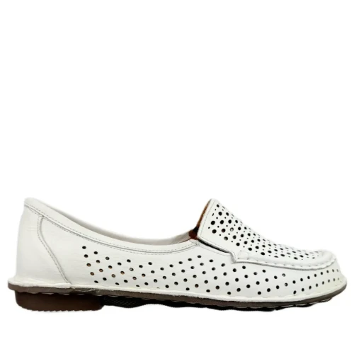 Półbuty damskie Artiker 58C3495 białe