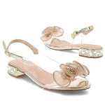 Sandały damskie S.Barski MR61-9002 gold-3