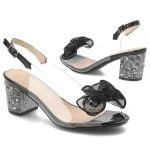 Sandały damskie S.Barski MR61-9012 black-3