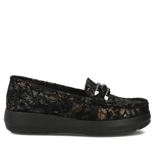 Półbuty damskie Filippo DP7652/26 BK FL czarne