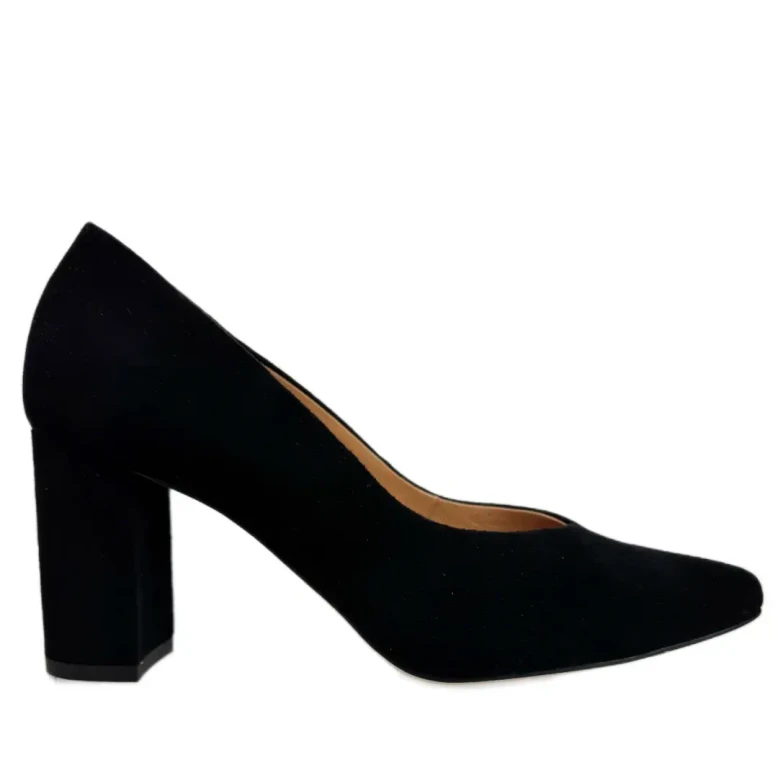 Czółenka damskie Higo 2895 CZAR364 czarne-1