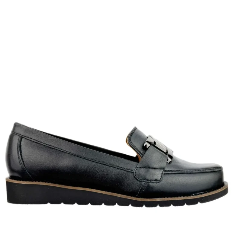 Mokasyny damskie Higo 2224 czarne-1