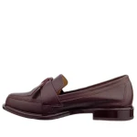 Mokasyny damskie Higo 2571 burgundowe-4