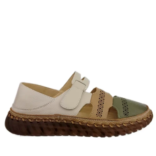 Półbuty damskie Artiker 58C1501 beżowe