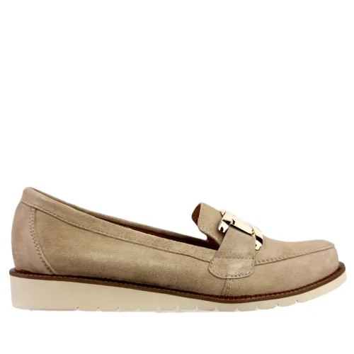 Mokasyny damskie Higo 2224 CP-70 cappuccino