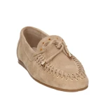 Mokasyny damskie Karino 5941/001-P piasek welur-5