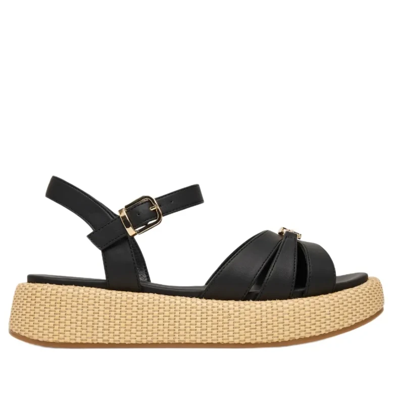 Sandały damskie Tommy Hilfiger T3A2-34293-0326999 black-1