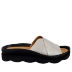 Klapki damskie Boccato 031.1072 16 T SYH srebrne-1