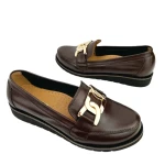 Mokasyny damskie Higo 2224 brązowe-3