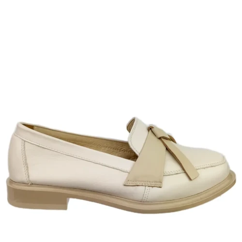 Mokasyny damskie Higo 2571 beżowe