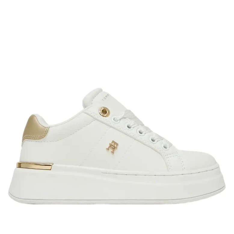 Sneakersy damskie Tommy Hilfiger T3A9-34253-1355X48 white-1