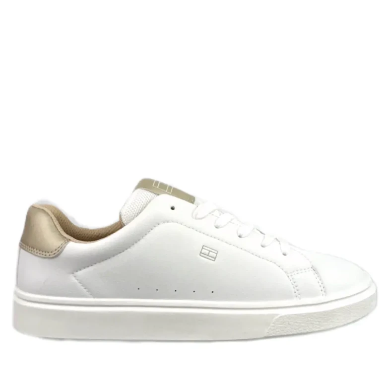 Sneakersy damskie Tommy Hilfiger T3A9-34238-1355X048 white/platinum-1