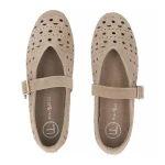 Baleriny damskie Filippo DP7875/26 BE beżowe-5