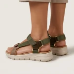Sandały damskie Artiker 58C1232 khaki-3