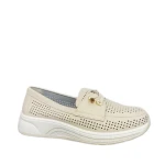 Półbuty damskie Artiker 58C0478 beżowy-2