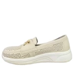 Półbuty damskie Artiker 58C0478 beżowy-4