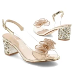 Sandały damskie S.Barski MR61-9012 gold-3