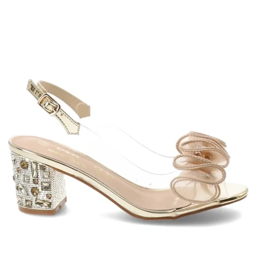Sandały damskie S.Barski MR61-9012 gold