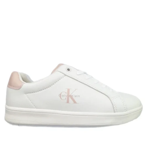 Sneakersy damskie Calvin Klein V3A9-83212-1355A708 white/nude