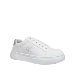 Sneakersy damskie Calvin Klein V3A9-83219-1355X025 white/silver-2