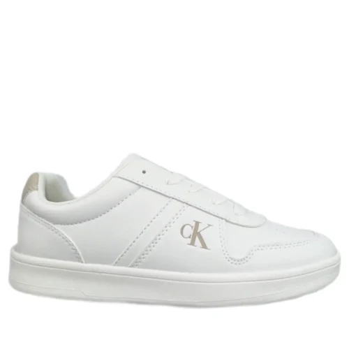 Sneakersy damskie Calvin Klein V3X9-83288-1355X223 white/beige